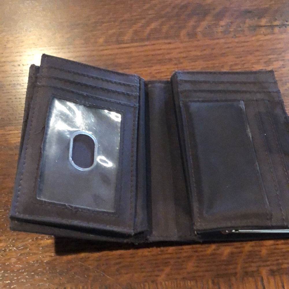 Giani Bernini brown bifold wallet - Picture 2 of 9